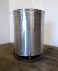 Used San-I-Tanks Tank, Approximately 1,150 Gallons, 304 Stainless Steel, Vertical. Approximately 64
