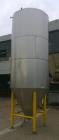 Used 2,000 Gallon Santa Rosa Stainless Steel Jacketed Vertical Tank – 20 PSI MAWP, Three-Zone