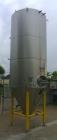 Used 2,000 Gallon Santa Rosa Stainless Steel Jacketed Vertical Tank – 20 PSI MAWP, Three-Zone