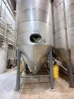 Approximately 4,650 Gallon 304 Stainless Steel Jacketed Vessel Manufacturer: