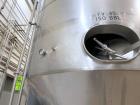 Approximately 4,650 Gallon 304 Stainless Steel Jacketed Vessel Manufacturer: