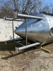 Approximately 4,650 Gallon 304 Stainless Steel Jacketed Vessel Manufacturer: