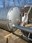 Approximately 4,650 Gallon 304 Stainless Steel Jacketed Vessel Manufacturer: