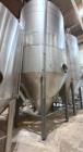 Approximately 4,650 Gallon 304 Stainless Steel Jacketed Vessel Manufacturer: