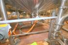 Used St. Regis Aprox. 1,000 Gal. Single Wall Tank, Serial # 11407, Dome Top/Cone Bottom, Mounted on Stainless Steel Legs & Load Cells, with Fairbanks Digitial Read Out, with Top Mounted Agitation Mot...