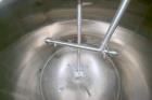 Used St. Regis Aprox. 1,000 Gal. Single Wall Tank, Serial # 11407, Dome Top/Cone Bottom, Mounted on Stainless Steel Legs & Load Cells, with Fairbanks Digitial Read Out, with Top Mounted Agitation Mot...