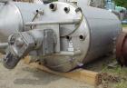 Used-Stainless Fabrication 2000 Gallon, 316 stainless steel, tank. Sanitary double motion / twin action mix tank. 6' diamete...