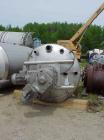 Used-Stainless Fabrication 2000 Gallon, 316 stainless steel, tank. Sanitary double motion / twin action mix tank. 6' diamete...