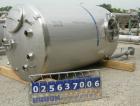 Used- Stainless Fabrication Tank, 1,000 Gallon, 316L Stainless Steel, Vertical. 60