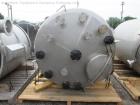 Used- Stainless Fab Tank, 2000 Gallon. 316 Stainless steel construction, approximate 78