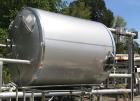 Used-Stainless Steel Fabrication Inc. 3,500 Gallon Tank. Design Pres. 0.361 psig @ 200 deg F.  Design Vacuum: 0.736 In HG. S...