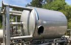 Used-Stainless Steel Fabrication Inc. 3,500 Gallon Tank. Design Pres. 0.361 psig @ 200 deg F.  Design Vacuum: 0.736 In HG.  ...