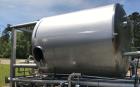 Used-Stainless Steel Fabrication Inc. 3,500 Gallon Tank. Design Pres. 0.361 psig @ 200 deg F.  Design Vacuum: 0.736 In HG.  ...