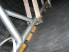USED:Stainless Fabrication Inc double motion mix tank, 4000 gallon, 316L stainless steel, vertical. 7' diameter x 13' straight side. Dished top, coned bottom, stainless steel agitator bridge with a d...