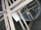 USED:Stainless Fabrication Inc double motion mix tank, 4000 gallon, 316L stainless steel, vertical. 7' diameter x 13' straight side. Dished top, coned bottom, stainless steel agitator bridge with a d...