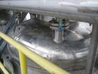 Used- Steel Pro Pressure Tank, 2,000 Gallon, 316 Stainless Steel, Vertical.  5' Diameter x 12' straight side.  Dished top an...