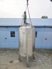 Used 2500 Gallon Superior Steel Jacketed Mixing Tank – Dual Turbine Agitation, 150 PSI Jacket (2017)