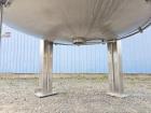 Used 2500 Gallon Superior Steel Jacketed Mixing Tank – Dual Turbine Agitation, 150 PSI Jacket (2017)