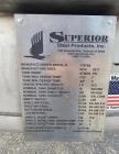 Used 2500 Gallon Superior Steel Jacketed Mixing Tank – Dual Turbine Agitation, 150 PSI Jacket (2017)