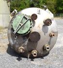Used TPI Industrial Tank, Approximate 1500 Gallon, Stainless Steel, Vertical. Approximate 72
