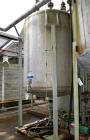 Used TPI Industrial Tank, Approximate 1500 Gallon, Stainless Steel, Vertical. Approximate 72