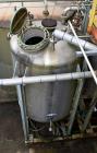 Used TPI Industrial Tank, Approximate 1500 Gallon, Stainless Steel, Vertical. Approximate 72