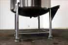 Used T&C Stainless Tank, 1,000 Gallon, 316L Stainless Steel, Vertical. Approximately 65