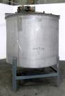 Used- Toronto Coppersmithing Tank, 2400 Gallon, 304 Stainless Steel, Vertical. 96’’ Diameter x 72’’ straight side. Flat weld...