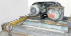 Used Toronto Coppersmithing Tank, 2400 Gallon, 304 Stainless Steel, Vertical. 96’’ Diameter x 72’’ straight side. Flat welded top, coned bottom. Top entering Lightnin agitator, model 119-RELB-32, app...