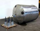 Used Toronto Coppersmithing Tank, 2500 Gallon, 304 Stainless Steel, Vertical. Approximate 84