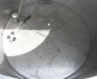 USED: Toronto Coppersmithing Company tank, 1900 gallon, 304 stainless steel, vertical. 84