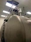 Used Trinity Industries 4,500 Gallon Stainless Steel Holding Tank | Admix Rotosolver High Shear Mixing System