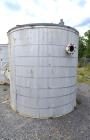 Used Troy Boiler Works API Standard 650 Tank, 3000 Gallon, 316 Stainless Steel, Vertical. Approximate 96” diameter x 96” straight side, bolt on coned top, flat bottom. Internal rated maximum operatin...