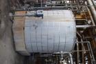 Used Troy Boiler Works API Standard 650 Tank, 3000 Gallon, 316 Stainless Steel, Vertical. Approximate 96” diameter x 96” straight side, bolt on coned top, flat bottom. Internal rated maximum operatin...