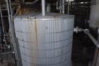Used Troy Boiler Works API Standard 650 Tank, 3000 Gallon, 316 Stainless Steel, Vertical. Approximate 96” diameter x 96” straight side, bolt on coned top, flat bottom. Internal rated maximum operatin...