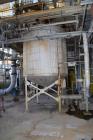 Used Troy Boiler Works API Standard 650 Tank, 3396 Gallon, 316 Stainless Steel, Vertical. Approximate 96” diameter x 96” straight side, coned top and bottom. Internal rated maximum operating temperat...
