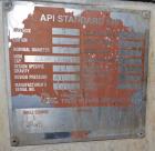 Used Troy Boiler Works API Standard 650 Tank, 3396 Gallon, 316 Stainless Steel, Vertical. Approximate 96” diameter x 96” straight side, coned top and bottom. Internal rated maximum operating temperat...