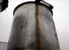 Used United Utensils Tank, 1500 Gallon, 304 Stainless Steel, Vertical. Approximate 67