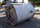 Used Tank, Approximate 1000 Gallon, Stainless Steel, Vertical