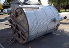 Used- Tank, Approximate 1000 Gallon, Stainless Steel, Vertical