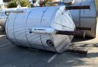 Used Tank, Approximate 1000 Gallon, Stainless Steel, Vertical