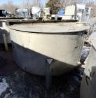 304 Stainless Steel 1,250 Gallon Batch Tank with Dual Turbine Agitator & Interna