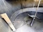 304 Stainless Steel 1,250 Gallon Batch Tank with Dual Turbine Agitator & Interna