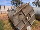 Used 4,250 Gallon Vertical Stainless Steel Tank – UL Rated for Solvents