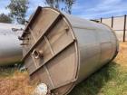Industrial 4,250 Gallon Stainless Steel Tank – Vertical, UL Rated
