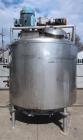 Used Vendome 1,400 Gallon Stainless Steel Processor | Dual Agitation | Jacketed | 100 PSI |