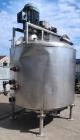 Used Vendome 1,400 Gallon Stainless Steel Processor | Dual Agitation | Jacketed | 100 PSI |