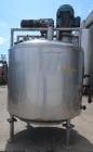 Used Vendome 1,400 Gallon Stainless Steel Processor | Dual Agitation | Jacketed | 100 PSI |