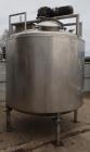 Used Vendome 1,000 Gallon Stainless Steel Jacketed Processor | Scrape Agitator | Dual-Zone Heat | 100 PSI