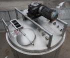 Used Vendome 1,000 Gallon Stainless Steel Jacketed Processor | Scrape Agitator | Dual-Zone Heat | 100 PSI